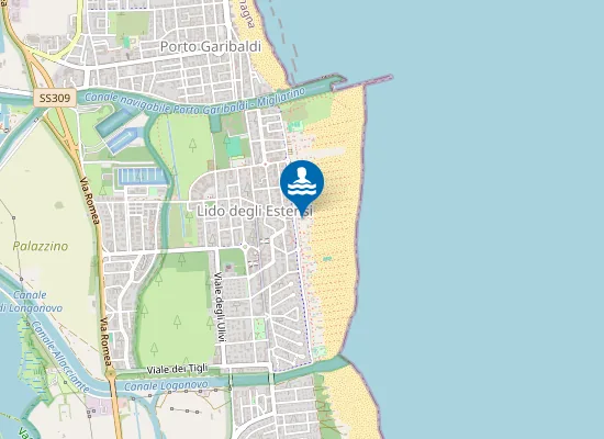 Map of Bagno Sol Levante