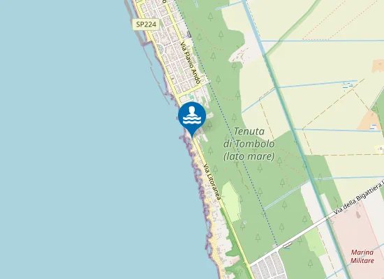 Map of Pappafico Beach & Club