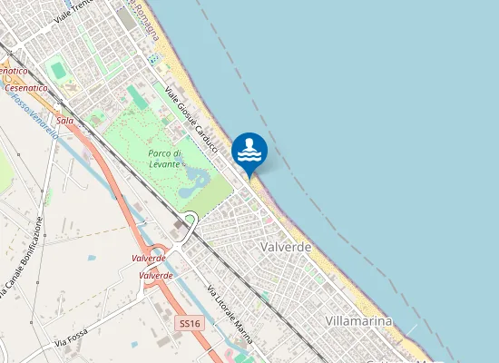 Map of Bagno Capo Nero