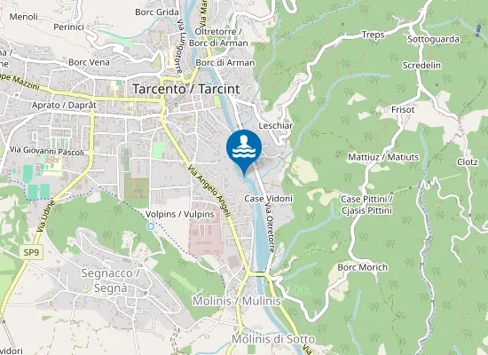 Map of La Mina