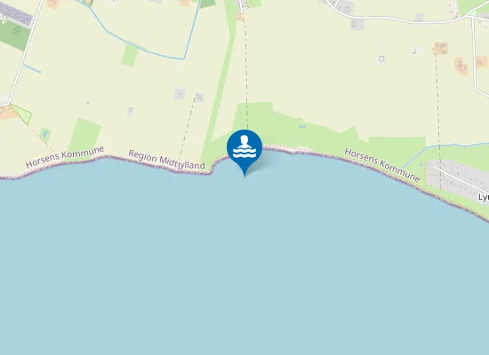 Map of ENDELAVE, SØNDERMØLLE