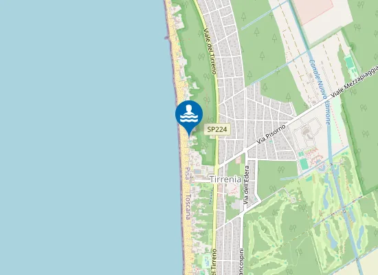 Map of Miramare