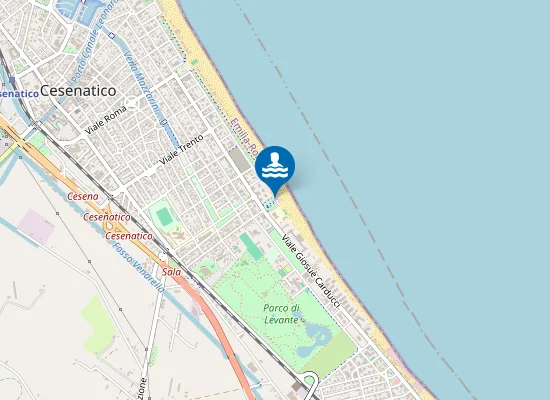 Map of Bagno Marconi