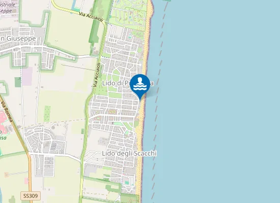 Map of Bagno Bar Nettuno