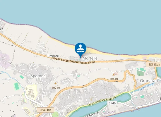 Map of Le Dune Beach Club