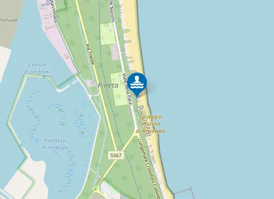 Map of Bagno Marinamore