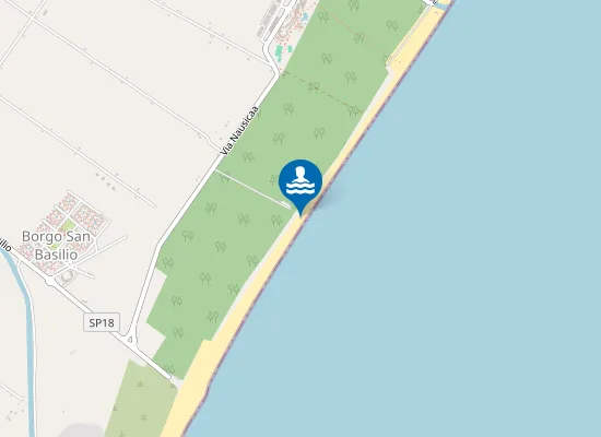 Map of La Spiaggetta