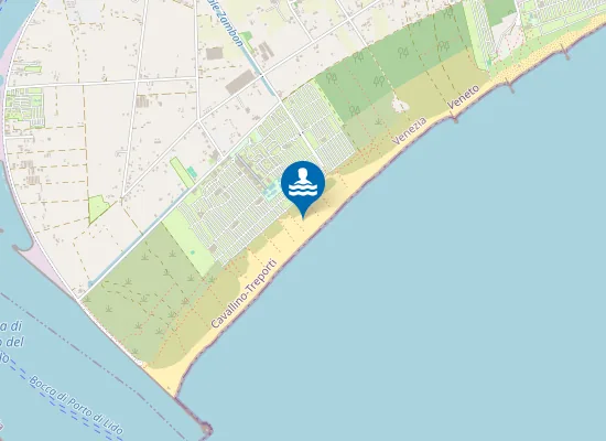 Map of Marina di Venezia