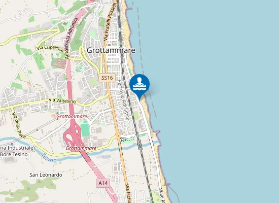 Map of Viareggio