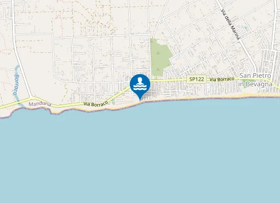Map of Lido Rio de Mar