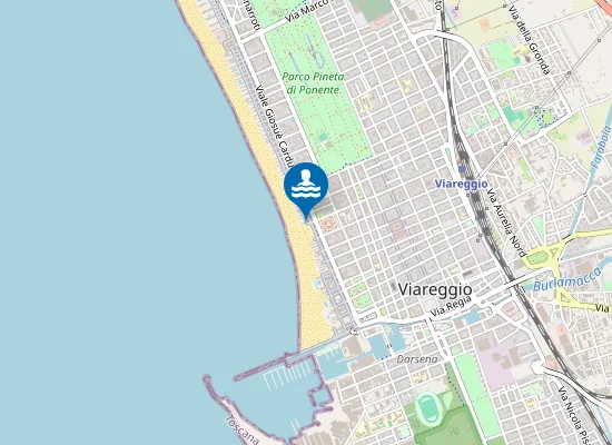 Map of Bagno Raffaello