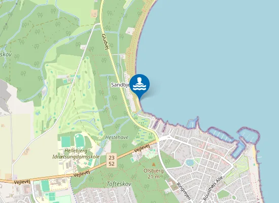 Map of SANDBJERG VIG