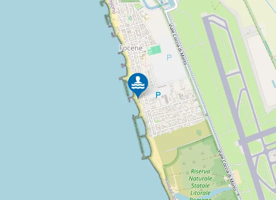 Map of Altamarea beach