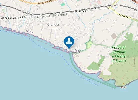 Map of Lido Oriente