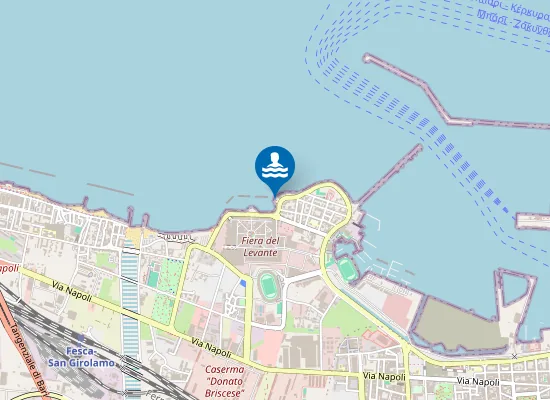 Map of Spiaggia libera