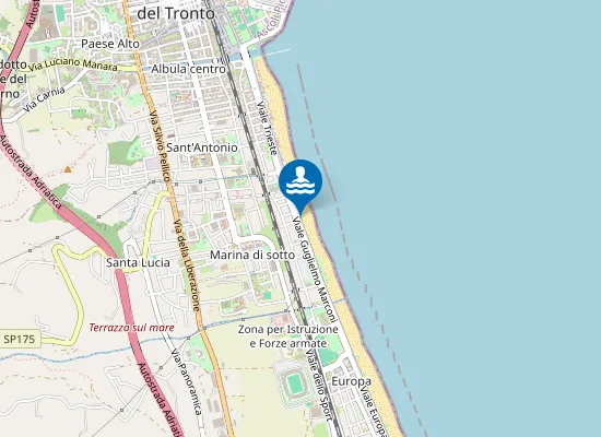 Map of Spiaggia d'oro n.28