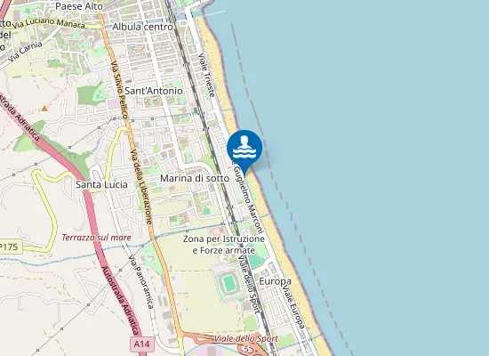 Map of Chalet Claudia