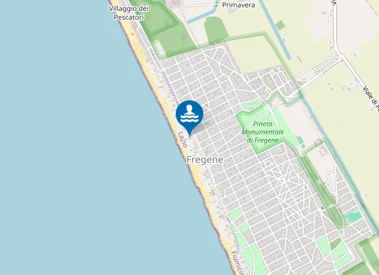 Map of Toni Fregene