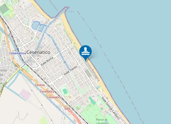 Map of Bagno Lucia