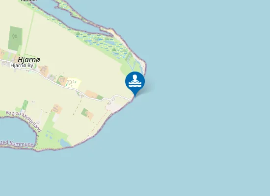 Map of HJARNØ, VED HOUGÅRD