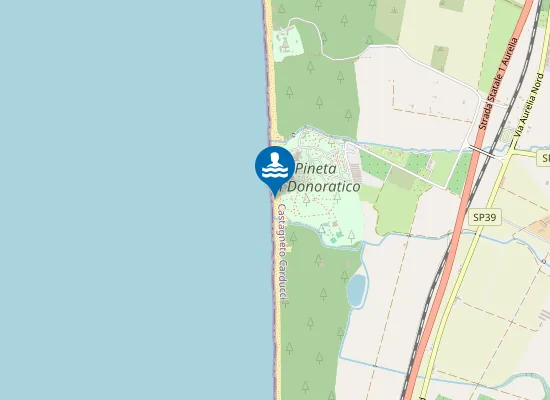 Map of Le Dune