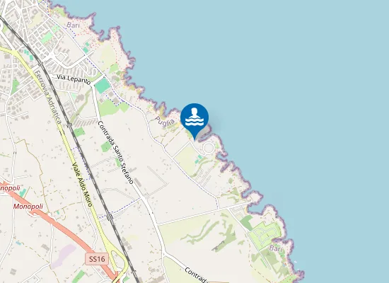 Map of Lido Marza'