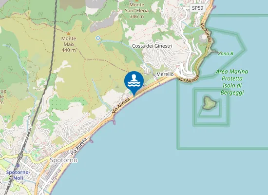 Map of Bagni Il Cantinone Mare