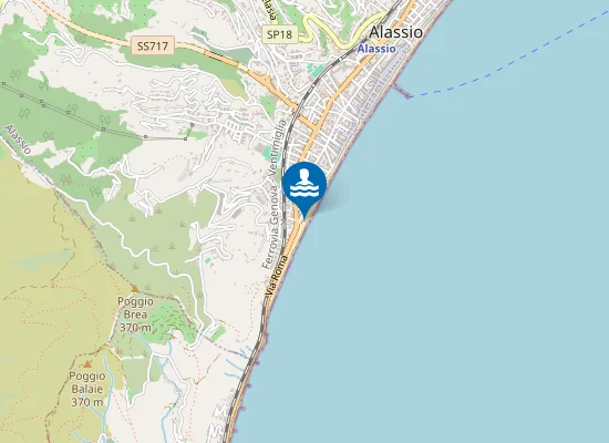 Map of Bagni Alfieri