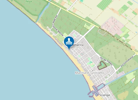 Map of Bagno Rosmarina