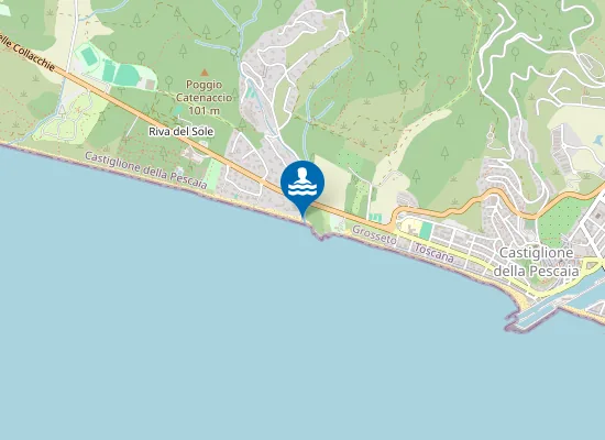 Map of Bagno Capezzolo