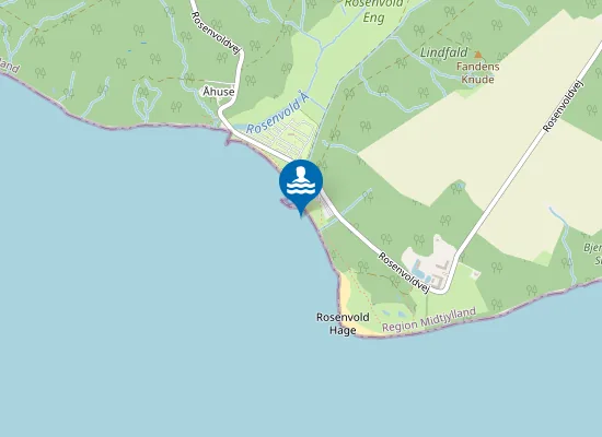 Map of ROSENVOLD P-PLADS