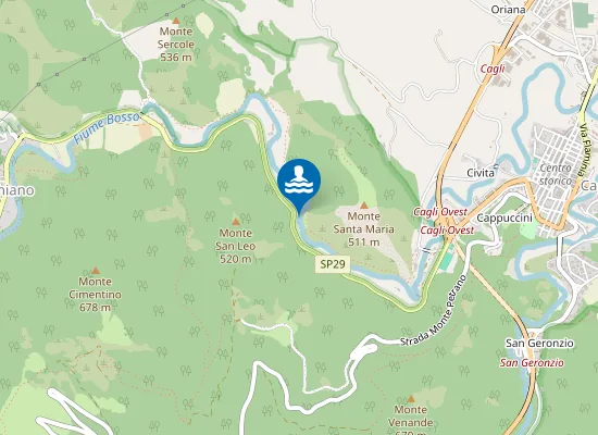 Map of I cavalli