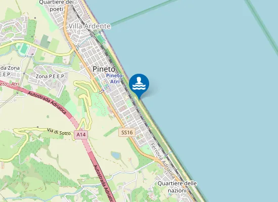 Map of La lucciola