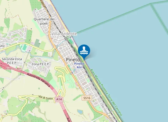 Map of I due fratelli