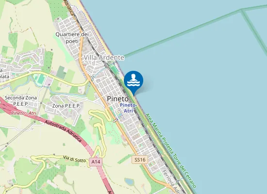 Map of La conchiglia