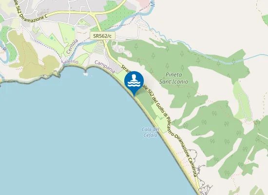 Map of lido Il Viottolo