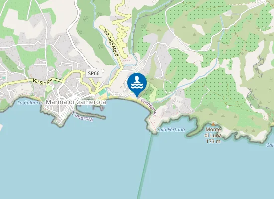Map of Franco Beach