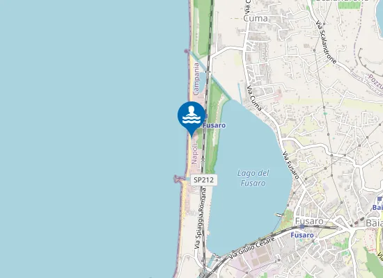 Map of Lido Diana