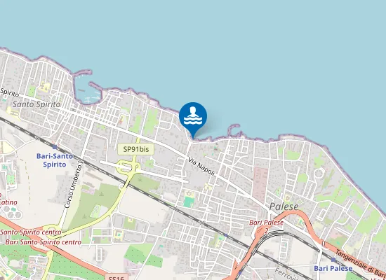 Map of Lido Moretti