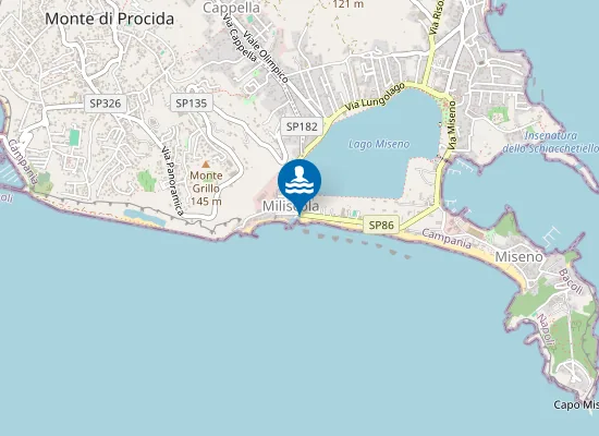Map of Four Beach