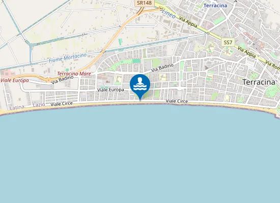 Map of Ulisse Spiaggia