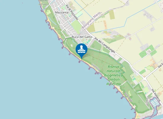 Map of Bau Beach Le Gorette
