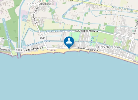Map of Tortuga Beach