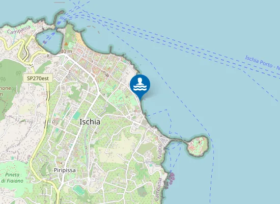Map of Bagno Lucia