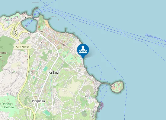 Map of Lido da Lucia