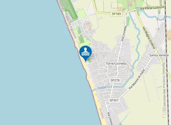 Map of Lido Poseidon