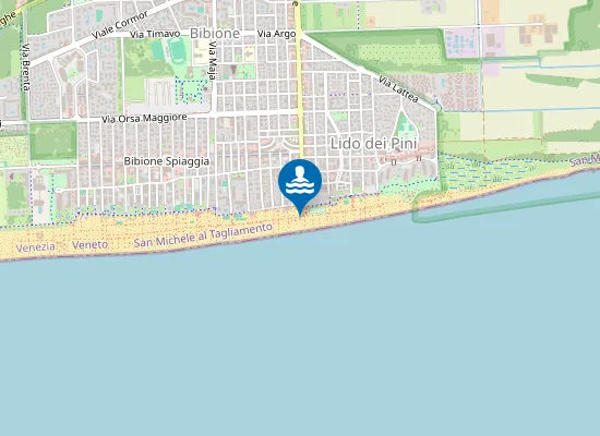 Map of Corso del Sole B