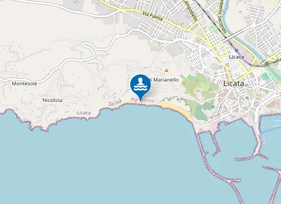 Map of Lido Felix