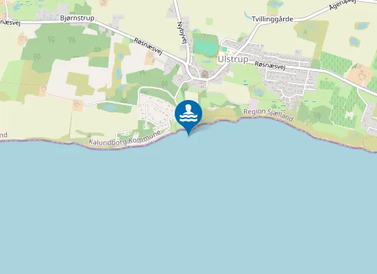 Map of ULSTRUP SDR.STRAND