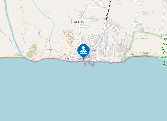 Map of Lido Tukè